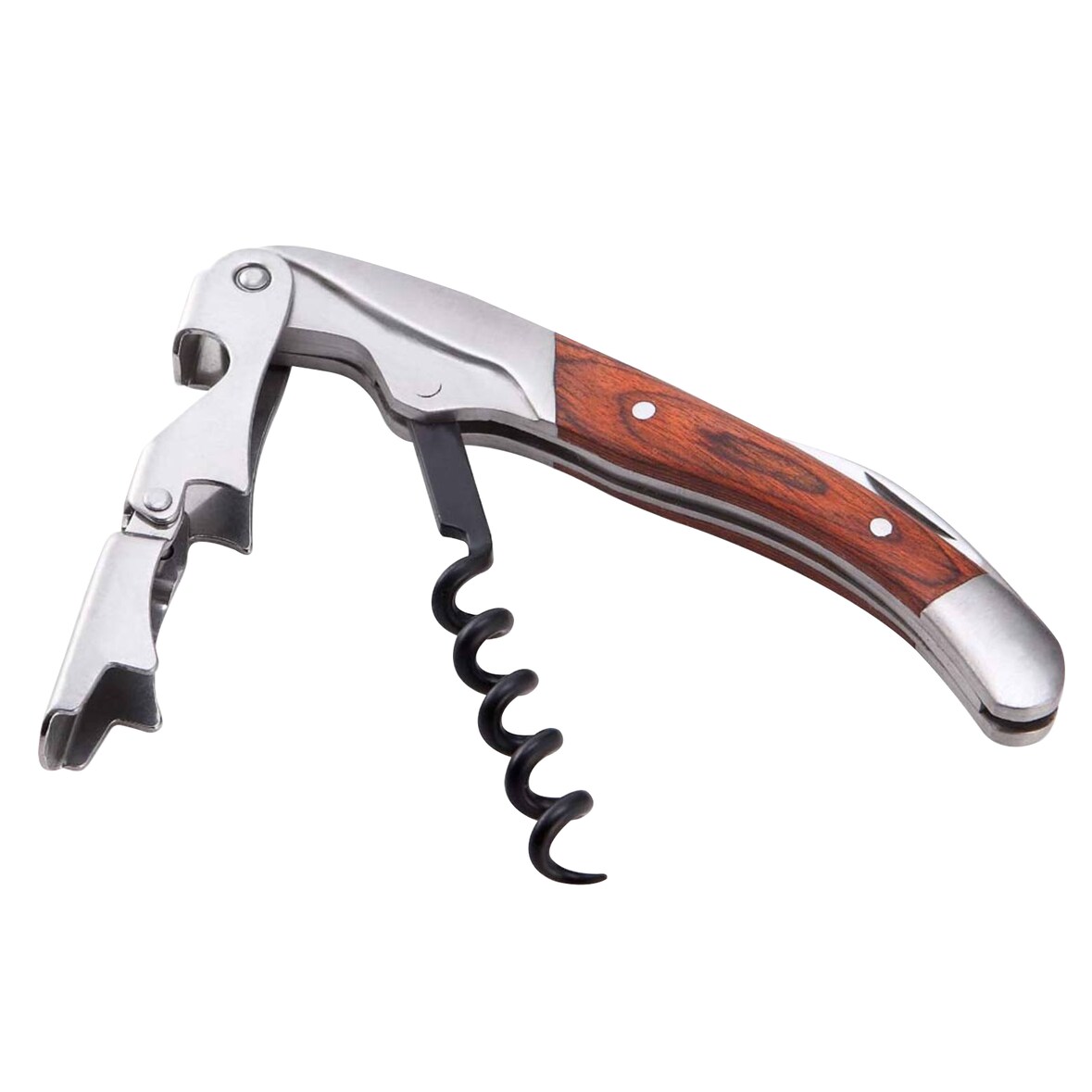 Bar Professional Kellnermesser De Luxe 12 cm Holz-Edelstahl