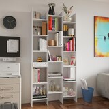 thumbnail of Libreria Marchina Design Cubico Scaffale Mensola Moderna Mobile per Libri con Ripiani per Soggiorno Salotto 192 x 96 x 25 cm Bianco Lucido