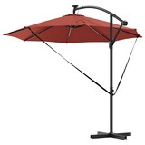 thumbnail of Parasol Terre cuite 294 x 294 x 248 cm Polyester et Aluminium Modèle Atlas Outdoor