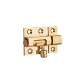 thumbnail of Verrou pour porte de meuble targette laiton 30 mm