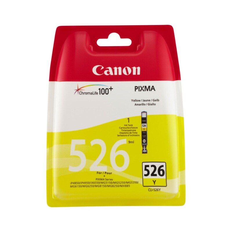 Canon CLI 526Y Gelb Tintenpatrone Blisterverpackung
