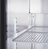 thumbnail of GastroHero Barkühlschrank ECO 130 schwarz 138 Liter Getränkekühlschrank unterbaufähig LED Umluftkühlung Glastür