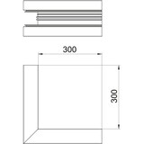 thumbnail of OBO Bettermann Außeneck GA-SA70170RW 6279110