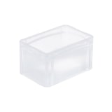 thumbnail of PROREGAL Bac Euro transparent BasicLine avec poignée fermée | HxLxP 17x20x30cm, 7,2 litres | boîte industrielle, boîtes de rangement, empilables
