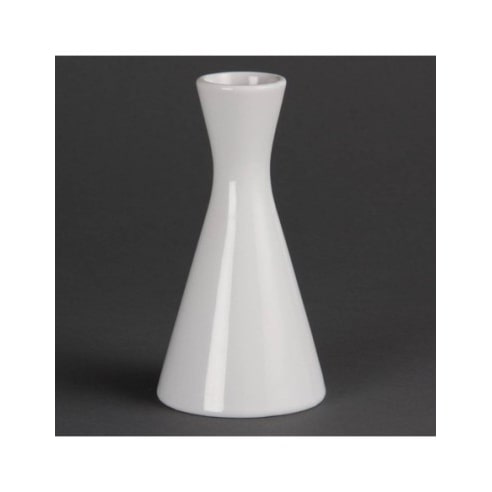 Witgoed bloemenvazen Olympia van Gastronoble 14cm