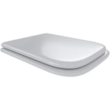 thumbnail of Sedile WC In Legno MDF Copriwater Tavoletta Universale Portata Massima 150 Kg Facile Da Pulire Design Brighton Cerniere In Ottone 44 × 36 Cm Bianco