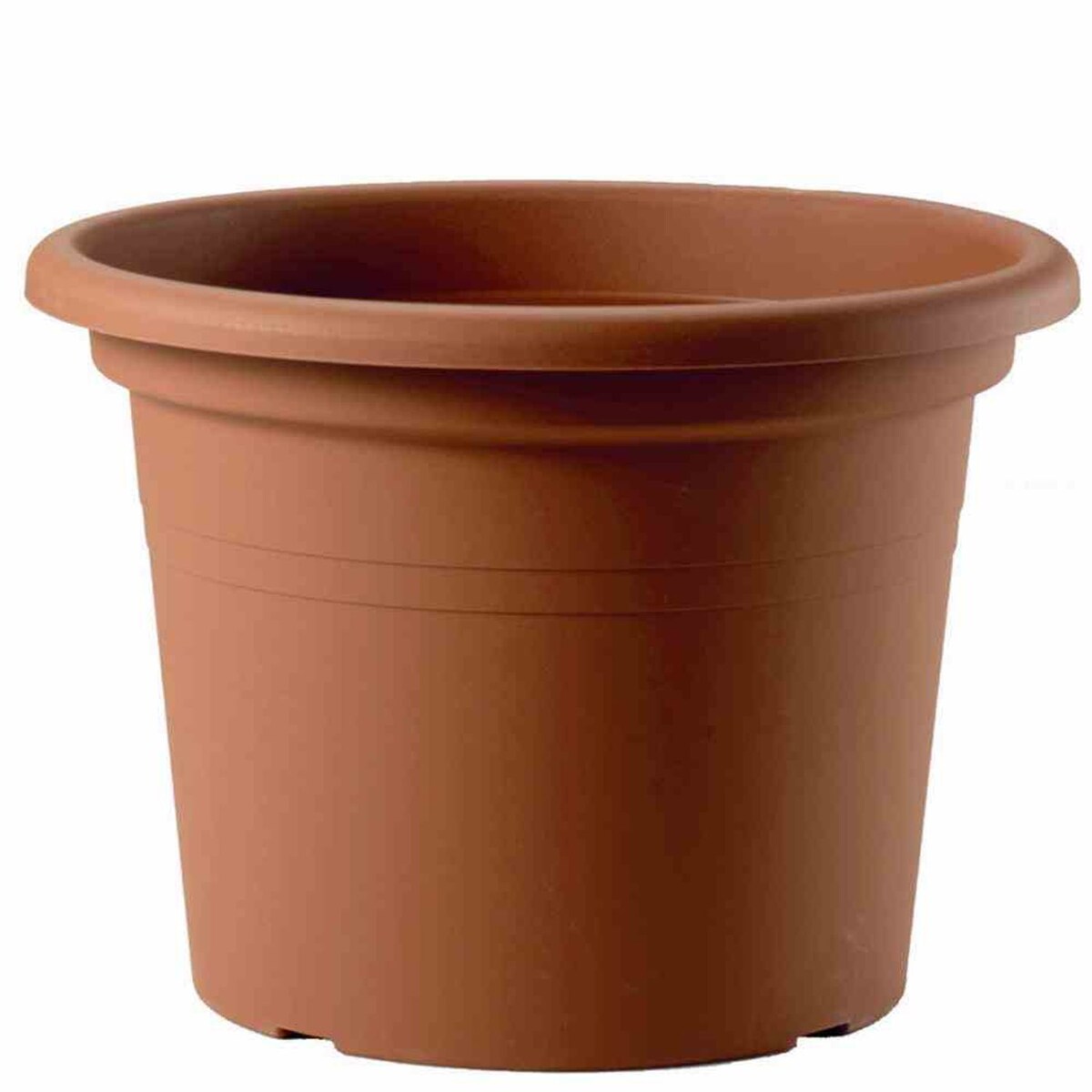 euro3plast Kübel CILINDRO 25 cm terra Terracotta 25