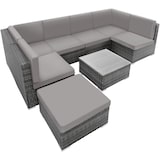 thumbnail of tectake Canapé de Jardin VENISE 7 places - gris - 402698