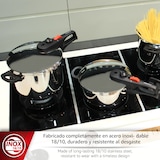 thumbnail of Magefesa Practika Plus - Set de Ollas Express Rápidas 4 + 6L, Acero Inoxidable 18/10, Sensor de Presión, Inducción, Cocina Sana, Cierre Seguro