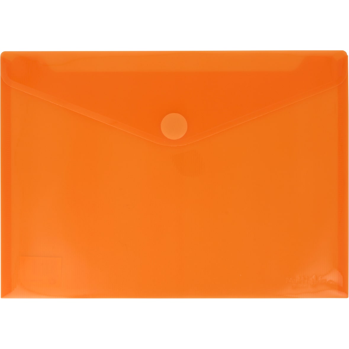 Pacote de 10 envelopes de polipropileno Tamanho A5 (252X180 mm) Multiline Laranxa