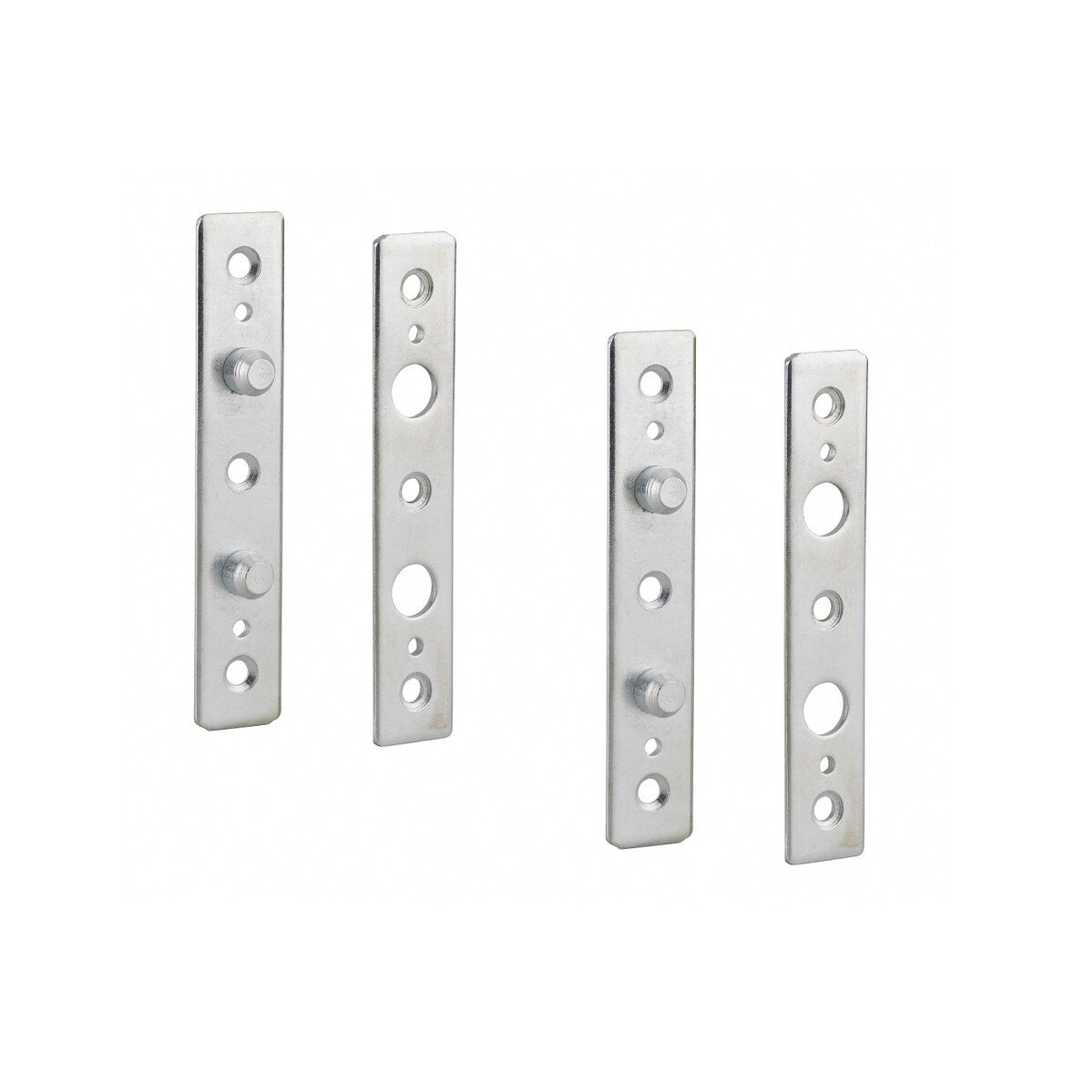 Lot de 2 protège-gonds, acier zingué - THIRARD