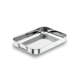 thumbnail of Lacor Braadpan Met Inklapbaar Handvat 30 x 22 cm RVS