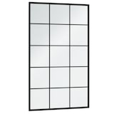 thumbnail of vidaXL Wandspiegel Schwarz 100x60 cm Metall