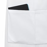 thumbnail of METRO PROFESSIONAL Tablier à bavette long, polyester/coton, 82 x 100 cm, blanc, 3 unités