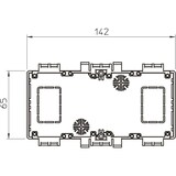 thumbnail of OBO Bettermann Gerätedose 2390/8T2 6270778