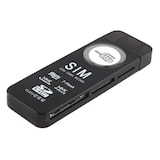 thumbnail of Lecteur Carte Universel USB Support SD MMC SIM Micro SD Portable Noir YONIS