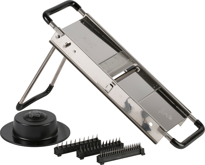 Louis Tellier - Hobel Typ Mandoline du Chef - umkehrbar (Pommes Frites und Julienne 2- 4- 7- 10 mm) - 10211 - 15000