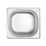 thumbnail of Hendi GN-bak Budget Line GN1/6 2,4 liter gemaakt van roestvrij staal AISI 201