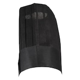 thumbnail of 265 - Einweg Papier-Kochmütze, flach, B 28 x H 30 cm : schwarz Papier (Einweg-Kochmützen)