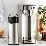 thumbnail of CHEFGASTRO Kaffeemaschine SAROMICA THERMO 24 | Rundfilter Profi Line Vollautomatisch Edelstahl Tassen