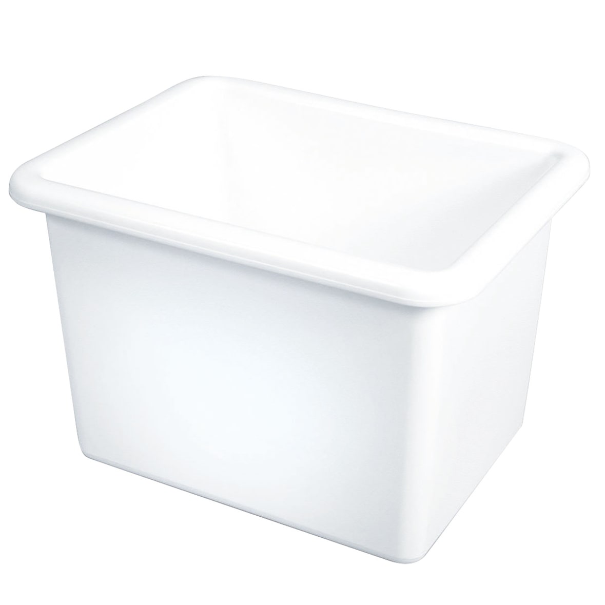 GILAC Bac renforcé emboîtable - 55 L - Blanc G155821