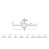thumbnail of Energiespar Deckenventilator Disc mit LED & Fernbedienung 132