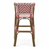 thumbnail of Silla alta bebé RIVOLI - Trenzado Rosa y Blanco