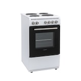 thumbnail of Daewoo F5EH01WL1DE Vrijstaande kookplaat met 4 kookplaten incl.1 flash kookplaat /55L/3 verwarmingsstanden / Gemakkelijk schoon te maken email / Wit