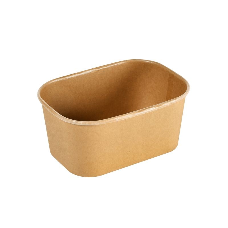 300x DUNI Brick Box Medium 1000 ml Braun ungeteilt