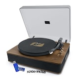 thumbnail of Platine vinyle Muse MT-106 BT, 3 vitesses 33/45/78 tours, Stéréo 2x5W Bluetooth, Port USB pour la lecture et encodage+ clé USB