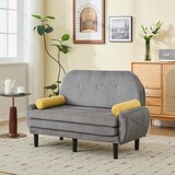 thumbnail of Multiform-Lounge-Sessel Sofa 133x77x85 Grau, Verstellbare Rückenlehne, Stauraum, Flexibel und ergonomisch, Komfortabel für Zuhause