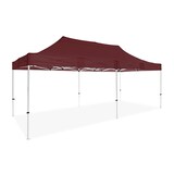 thumbnail of Carpa Cenador Plegable Profesional 3x6m Burdeos | Estructura Acero Reforzado 32x32x1 mm | Resistente para Exterior y Eventos