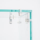 thumbnail of Romux® Kühlvitrinen für Tapas 200x33x44 cm aus Edelstahl und Glashaube mit 10 Becken GN 1/4 | Gekühlte Vitrine mit digitalem Dixell-Thermostat