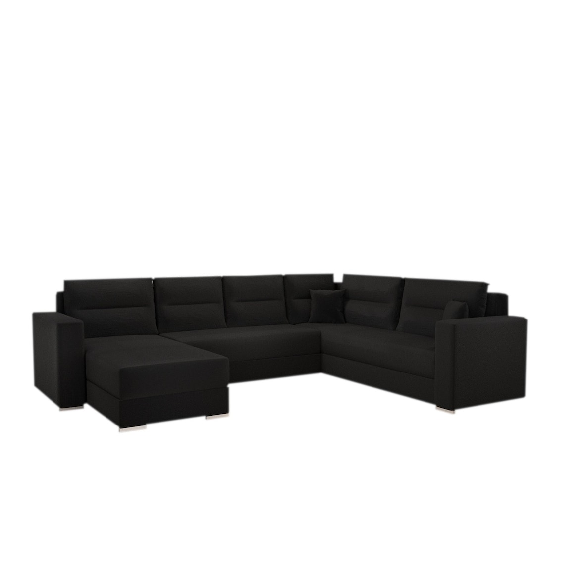 Couchgarnitur Sofa Sofagarnitur Captain U mit Schlaffunktion Wohnlandschaft