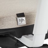 thumbnail of Ergonomische bureaustoel Skandis zonder hoofdsteun beige / wit frame hjh OFFICE