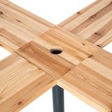 thumbnail of Stehtisch Quattro klappbar - braun