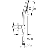 thumbnail of Grohe Wha RAINSHOWER SMARTACTIVE 130 CUB