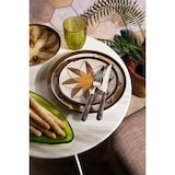 thumbnail of Excelsa assiette Tropical verre 43x20 cm vert