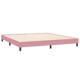 thumbnail of vidaXL Boxspringbett ohne Matratze Rosa 200x220 cm Samt