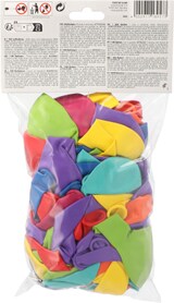 thumbnail of 100 Luftballons rund Ø 25 cm farbig sortiert