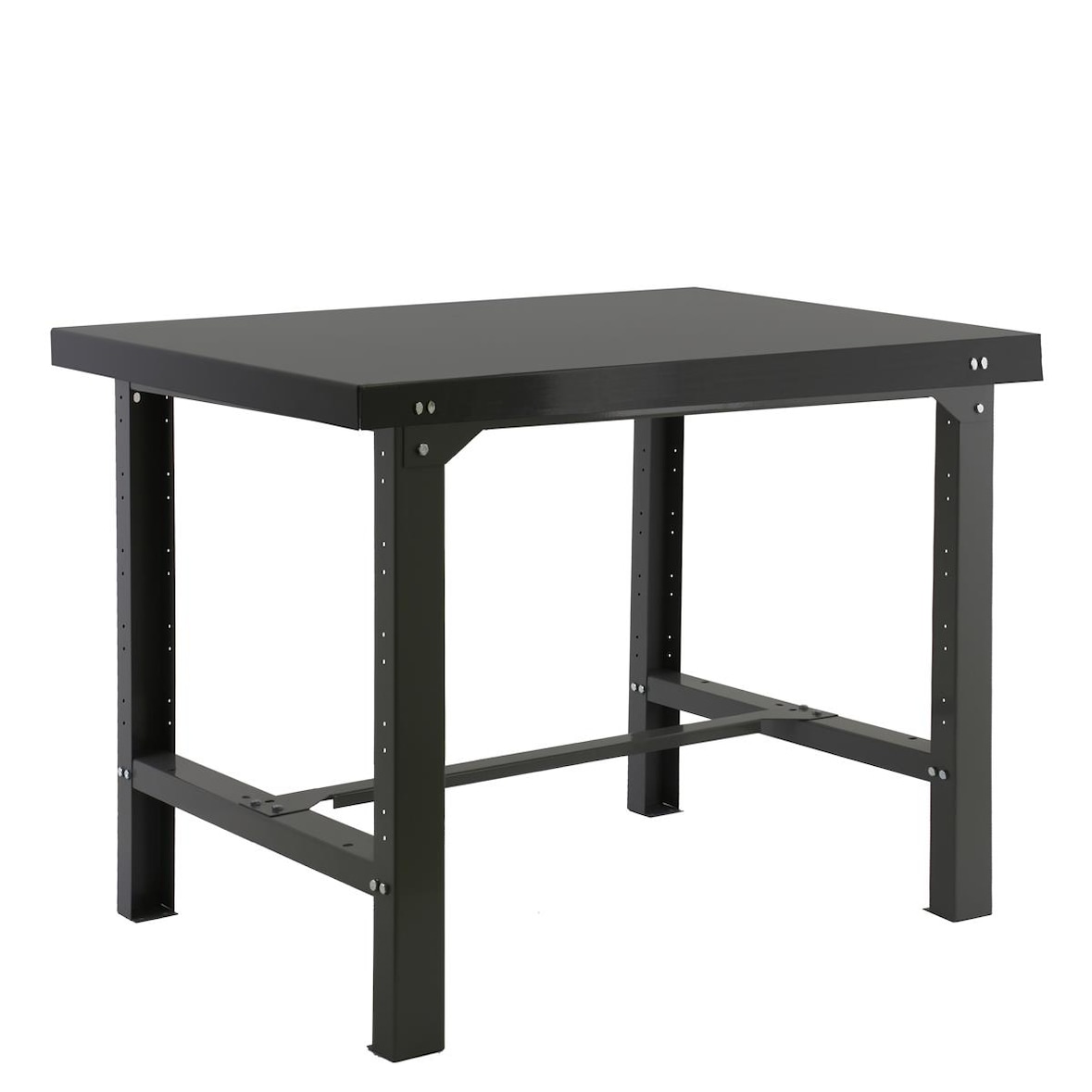 PROREGAL Werkbank BUFFALO METAL | HxBxT 83x120x73cm | Traglast 600kg | Anthrazit | Werktisch Arbeitstisch Arbeitsbank