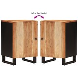 thumbnail of vidaXL Badschrank 38x33x58 cm Massivholz Akazie