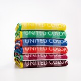 thumbnail of Benetton - Toalha de banho 70x140cm 100% Algodão 450GSM xadrez verde