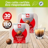 thumbnail of 180 Coffee Balls Classico Espresso by Illy - Boules de café 100% compostable - Conçues pour l'utilisation de la machine à café CoffeeB by Café Royal