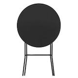 thumbnail of Tavolo pieghevole Rekkem HDPE 80 x 80 x 110 cm Nero