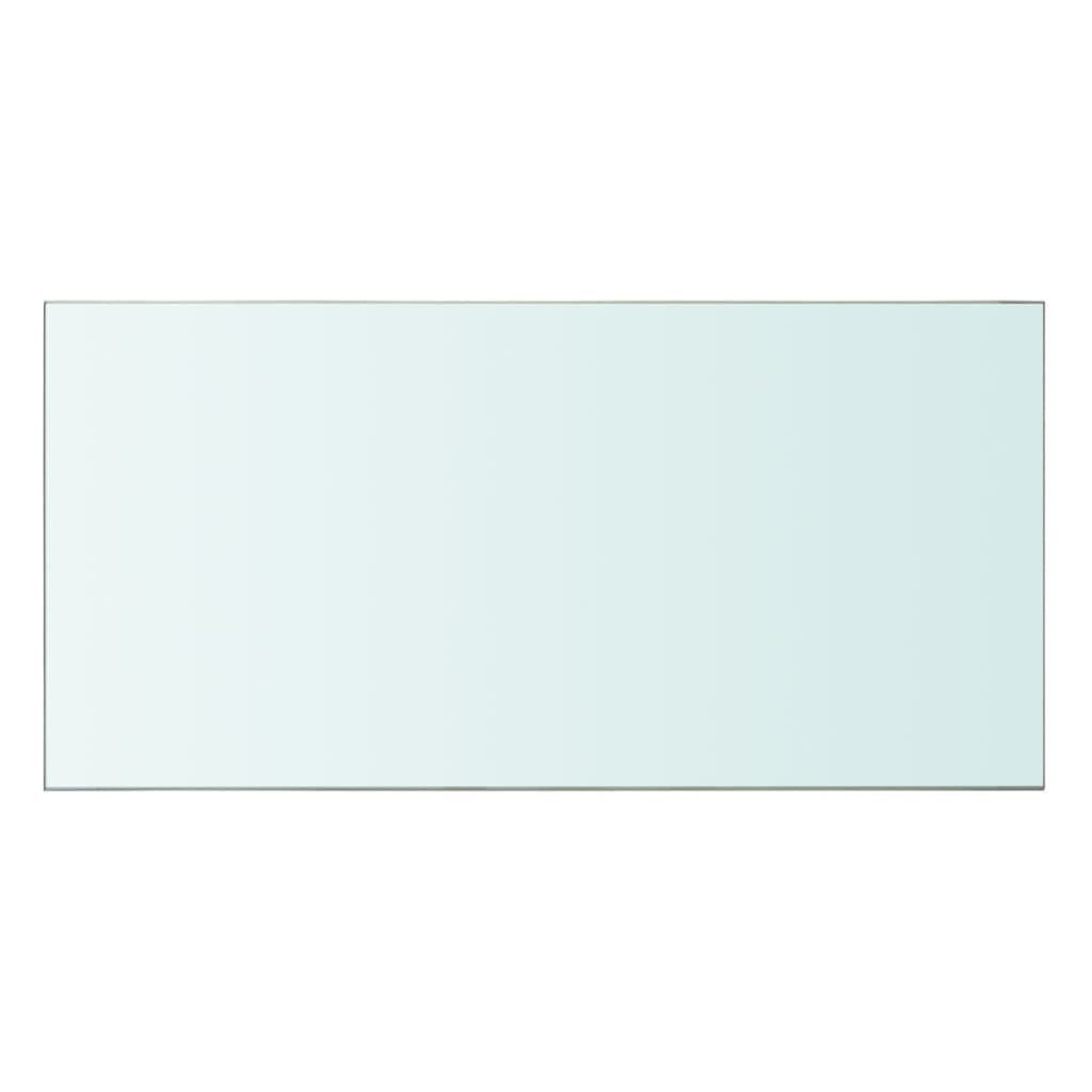 vidaXL Regalboden Glas Transparent 60x30 cm