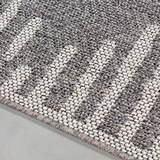 thumbnail of Teppich Outdoor Gestreift Wetterfest Waschbar Strapazierfähig Balkon Terrasse Küche OEKO-TEX Grau 120x170 cm – ORLA von Kadima Design