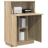 thumbnail of Scrivania in quercia Sonoma 71,5 x 31,5 x 106,5 cm Modello Horizon Design in derivati \u200b\u200bdel legno