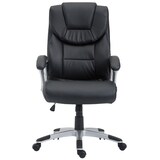 thumbnail of Sedia da ufficio Texas V2 in similpelle nero