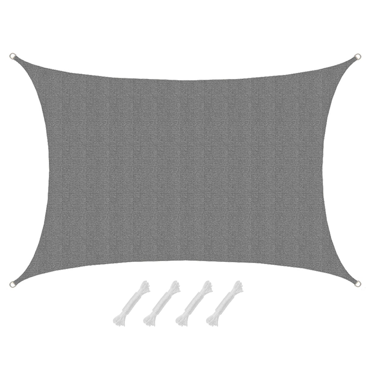 UV Sonnensegel Wasserdurchlässig 5x3 - Rechteckig - Sonnenschutz Garten Terrasse